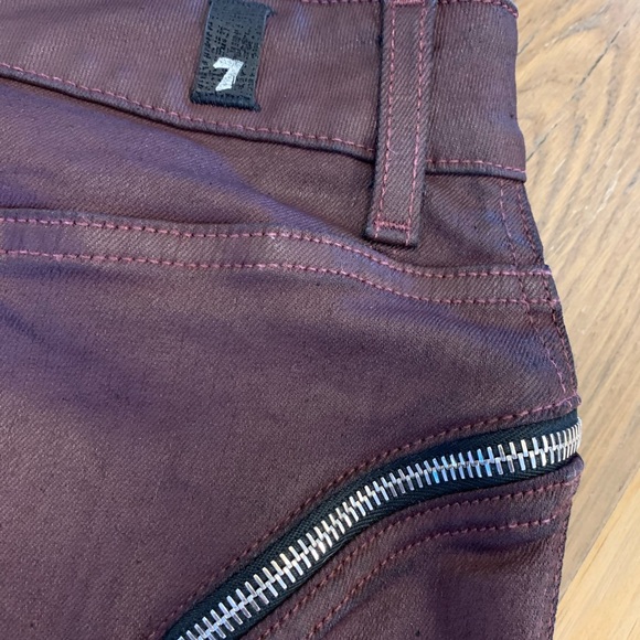 7 for Mankind denim skirt - Picture 3 of 7
